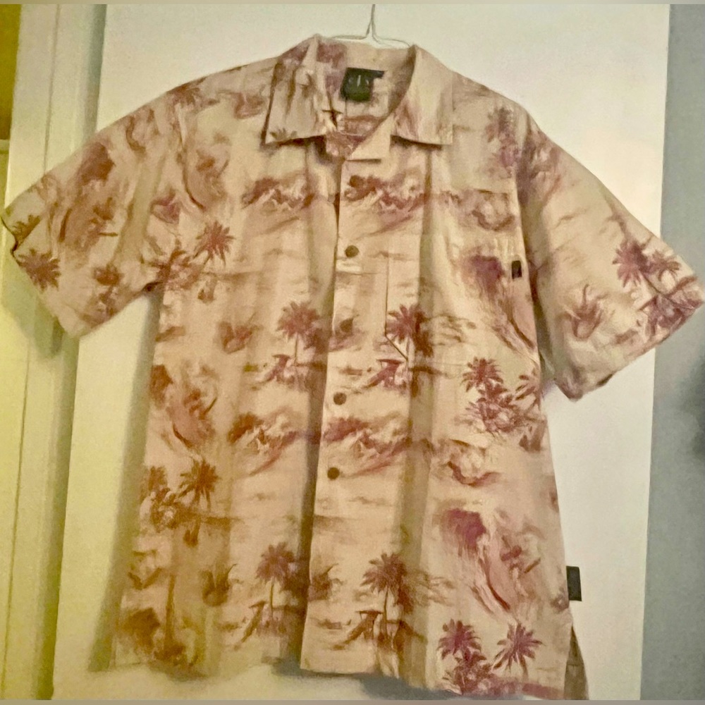 Vans Triple Crown of Surfing Short Sleeve Woven Hawaiian Shirt